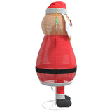 Babbo Natale di Natale Bianco caldo 100 x 180 cm Tessuto