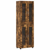 Credenza FLORIN Rovere fumé 60 x 35 x 182 cm Legno truciolato