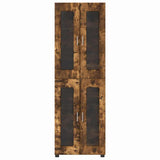 Credenza FLORIN Rovere fumé 60 x 35 x 182 cm Legno truciolato