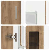 Credenza FLORIN 60 x 35 x 182 cm Rovere artigianale