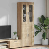 Credenza con lo scaffale FLORIN Rovere Sonoma 60 x 35 x 182 cm