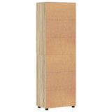 Credenza con lo scaffale FLORIN Rovere Sonoma 60 x 35 x 182 cm