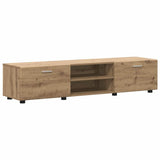 Set mobile TV FLORIN 3 pcs Rovere artigianale Legno truciolato