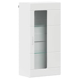 Set mobile TV con porta FLORIN 3 pcs Bianco Legno truciolato