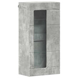Set mobile TV FLORIN 3 pcs Grigio cemento Legno truciolato