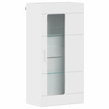 Set mobile TV FLORIN 3 pcs Bianco Lucido Legno truciolato