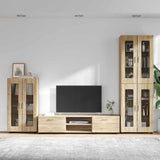 Set mobile TV FLORIN 3 pcs Rovere Sonoma Legno truciolato