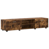 Set mobile TV FLORIN 3 pcs Rovere fumé Legno truciolato