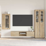 Set mobile TV FLORIN 3 pcs Rovere Sonoma Legno truciolato