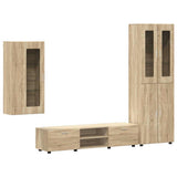 Set mobile TV FLORIN 3 pcs Rovere Sonoma Legno truciolato