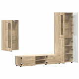 Set mobile TV FLORIN 3 pcs Rovere Sonoma Legno truciolato