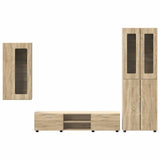 Set mobile TV FLORIN 3 pcs Rovere Sonoma Legno truciolato