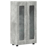 Set mobile TV FLORIN 3 pcs Grigio cemento Legno truciolato