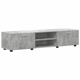 Set mobile TV FLORIN 3 pcs Grigio cemento Legno truciolato
