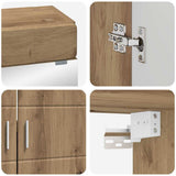 Set di mobili per il bagno TULUM 2 pcs Rovere artigianale