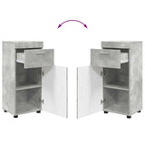 Set di mobili per il bagno TULUM 3 pcs Grigio cemento