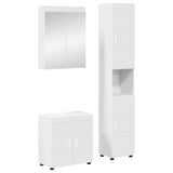 Set di mobili per il bagno TULUM 3 pcs Bianco 60 x 34 x 63 cm