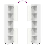 Set di mobili per il bagno TULUM 3 pcs Bianco 60 x 34 x 63 cm