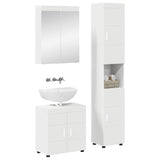 Set di mobili per il bagno TULUM 3 pcs Bianco 60 x 34 x 63 cm
