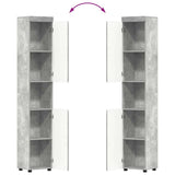 Set di mobili per il bagno TULUM 3 pcs Grigio cemento