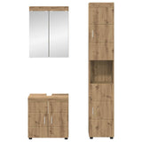 Set di mobili per il bagno TULUM 3 pcs Rovere artigianale