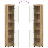 Set di mobili per il bagno TULUM 3 pcs Rovere artigianale