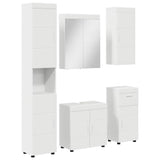 Set di mobili per il bagno TULUM 5 pcs Bianco 60 x 34 x 63 cm