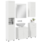 Set di mobili per il bagno TULUM 5 pcs Bianco 60 x 34 x 63 cm
