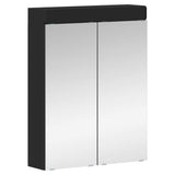 Set di mobili per il bagno TULUM 5 pcs Nero 60 x 34 x 63 cm