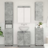 Set di mobili per il bagno TULUM 5 pcs Grigio cemento