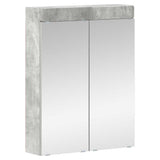 Set di mobili per il bagno TULUM 5 pcs Grigio cemento