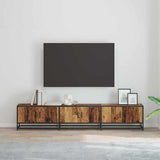 Unità TV 210 x 35 x 41 cm Legno vecchio Legno truciolato