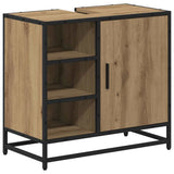 Set di mobili per il bagno 4 pz Rovere artigianale