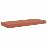 Scaffale da parete 2 pcs Rosso 60 x 23 x 4 cm Legno truciolato