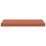 Scaffale da parete 2 pcs Rosso 60 x 23 x 4 cm Legno truciolato