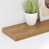 Scaffale da parete Marrone 60 x 23 x 4 cm Legno truciolato