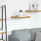 Scaffale da parete Beige 60 x 23 x 4 cm Legno truciolato