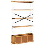 Scaffale a 5 ripiani Naturale 100 x 30 x 180 cm