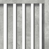 Copertura per radiatori Grigio cemento 172 x 19 x 81,5 cm