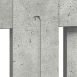 Copertura per radiatori Grigio cemento 172 x 19 x 81,5 cm