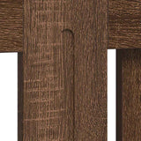 Copertura per radiatori Rovere Marrone 152 x 19 x 81,5 cm