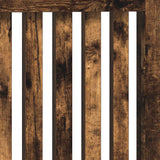 Copertura per radiatori Rovere fumé 78 x 19 x 81,5 cm