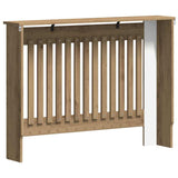 Copertura per radiatori Rovere artigianale 112 x 19 x 81,5 cm