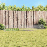 Gabbia per Conigli Argento 650 x 55 x 55 cm Acciaio zincato