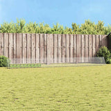 Gabbia per Conigli Argento 650 x 55 x 55 cm Acciaio zincato