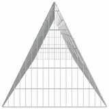 Gabbia per Conigli Argento 650 x 55 x 55 cm Acciaio zincato