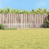 Gabbia per Conigli Argento 600 x 78 x 78 cm Acciaio zincato