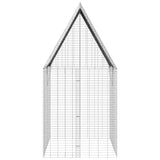 Gabbia per Conigli Argento 200 x 100 x 210 cm Acciaio zincato
