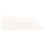 Cuscino per Gambe Bianco 68 x 40 x 18 cm Schiuma PU