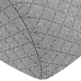 Cuscino per Gambe Grigio 52 x 20 x 11 cm Schiuma Memory